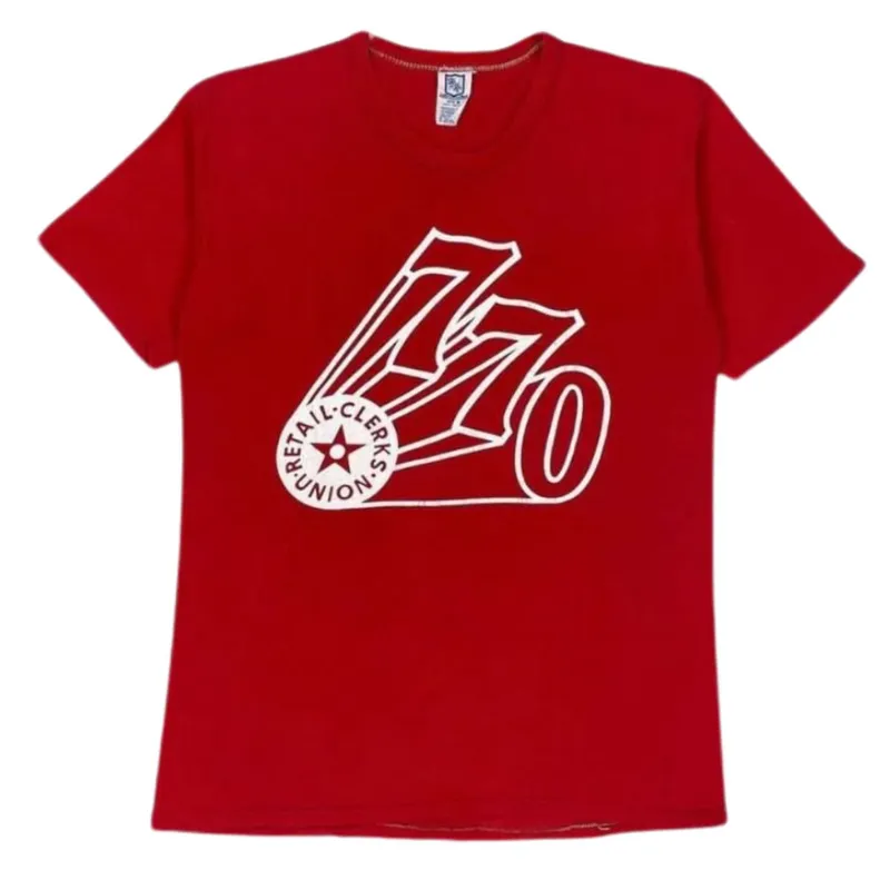 Vintage Y2K T-shirt Pria red photo 1