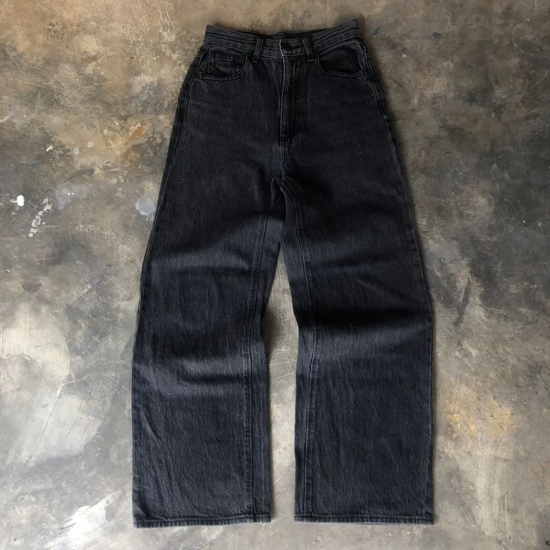 Baggy Jeans Black Washed  photo 1
