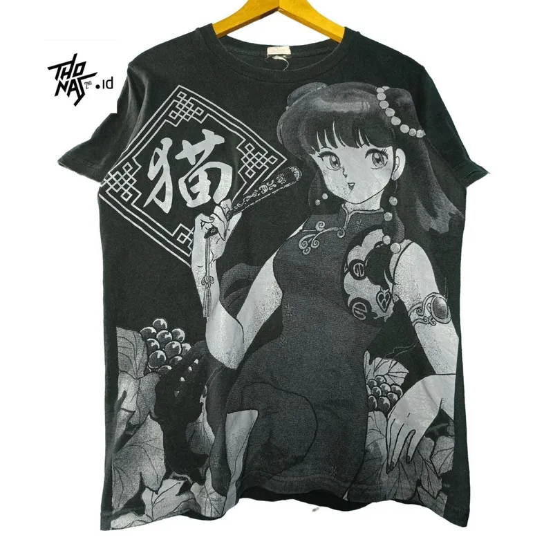 Kaos Rare Vintage Shampoo Ranma ½ Anime Manga Tee M photo 1