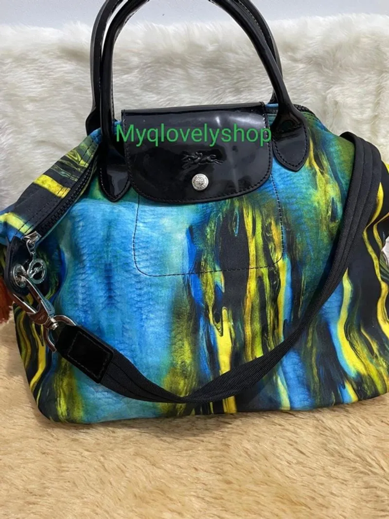 Preloved sling longchamp nilon  photo 1