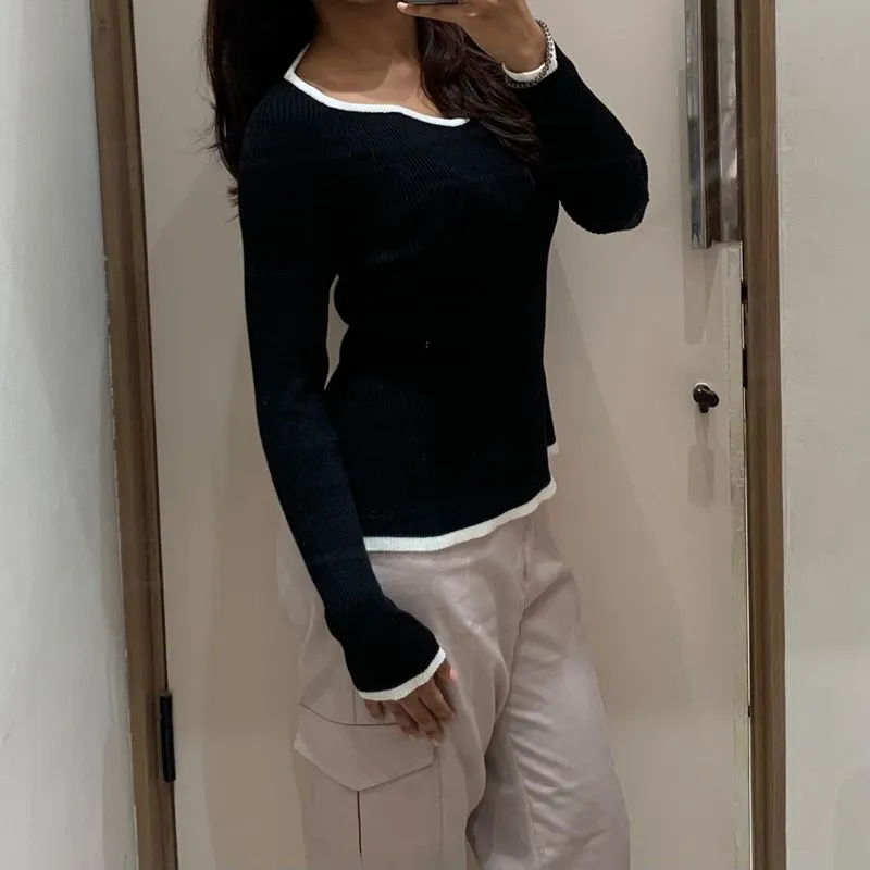 This is April Knit Top photo 1