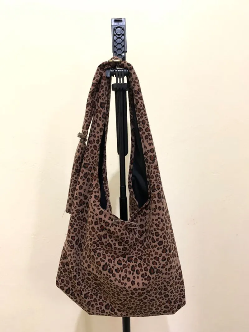 Shoulder Bag leopard DIY bluwieen  photo 1