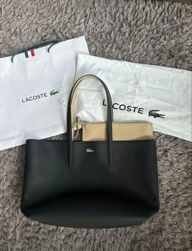 Lacoste Women's Anna Reversible Bicolour Tote Bag photo 1