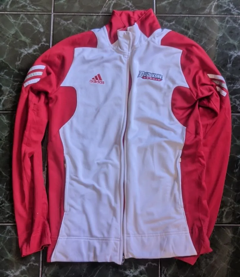 Tracktop Red White Tennis Adidas photo 1