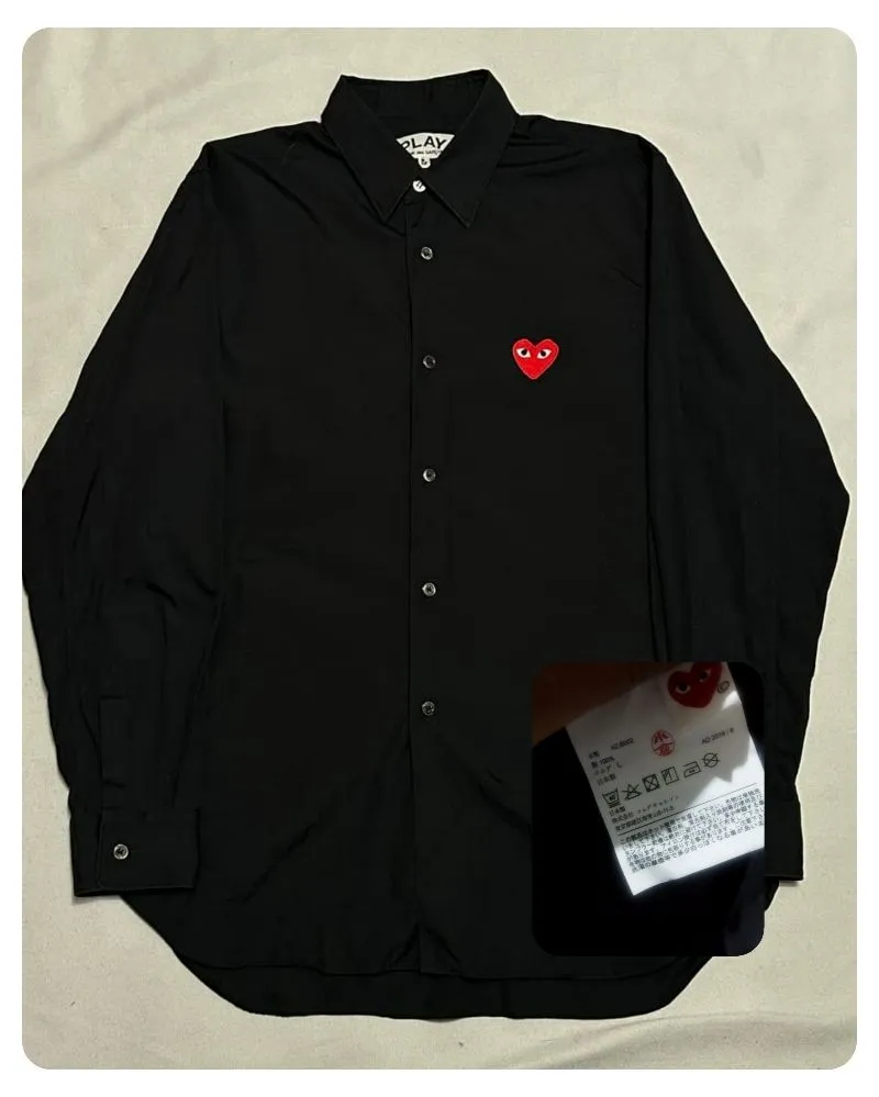Kemeja Play CDG Authentic  photo 1