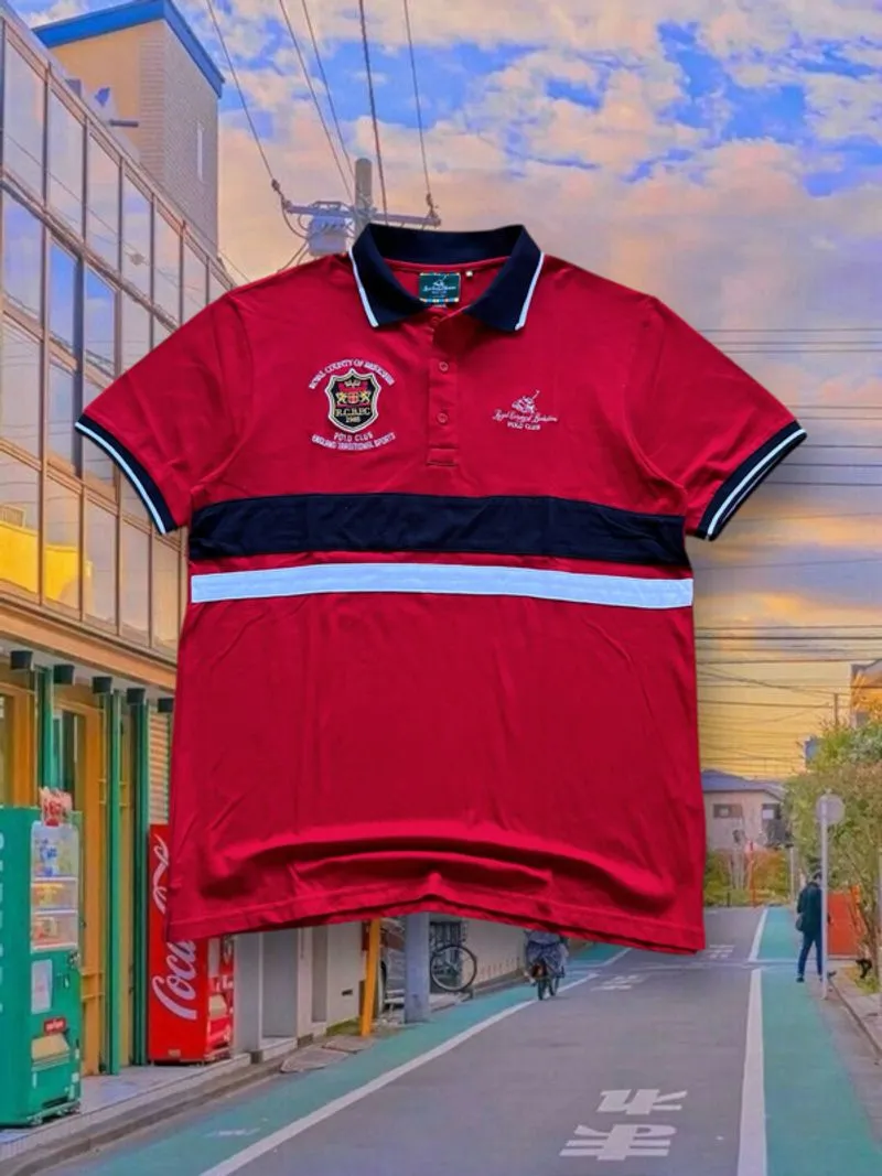 Poloshirt Polo Club 3 Warna Bordir photo 1