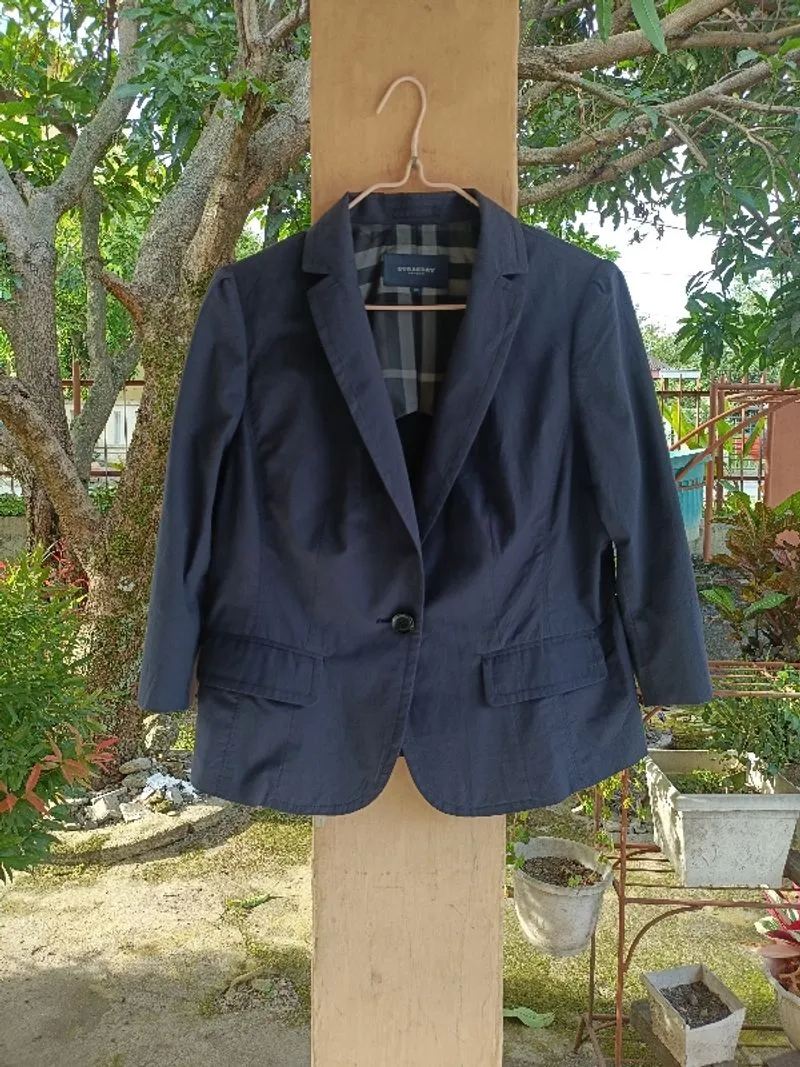 Burberry London Blazer Women's Black photo 1