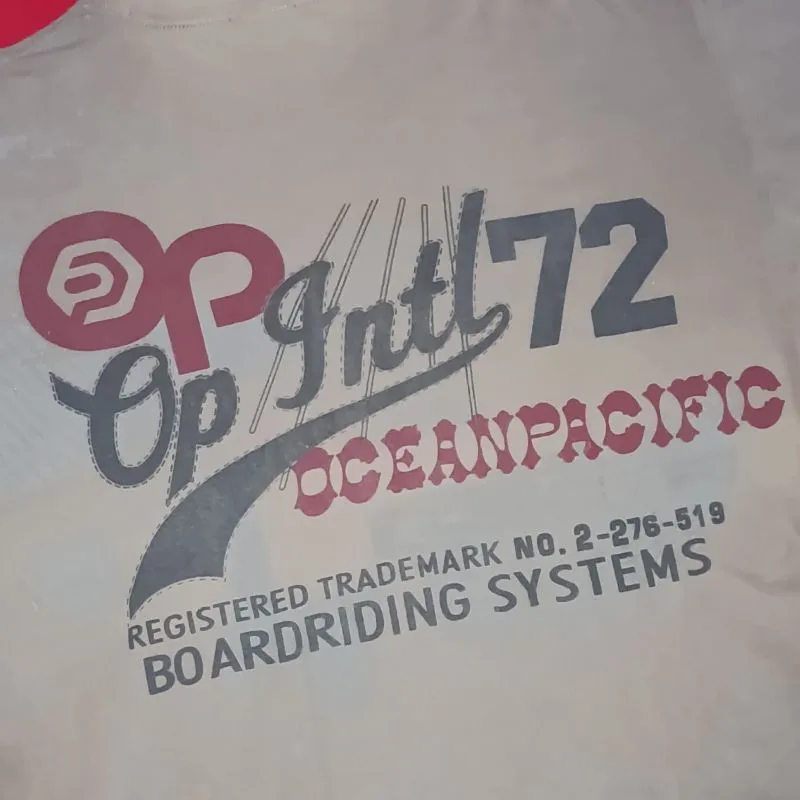 Vintage Ocean Pacific Kaos T Shirt Brand Surfing Embroidered photo 1