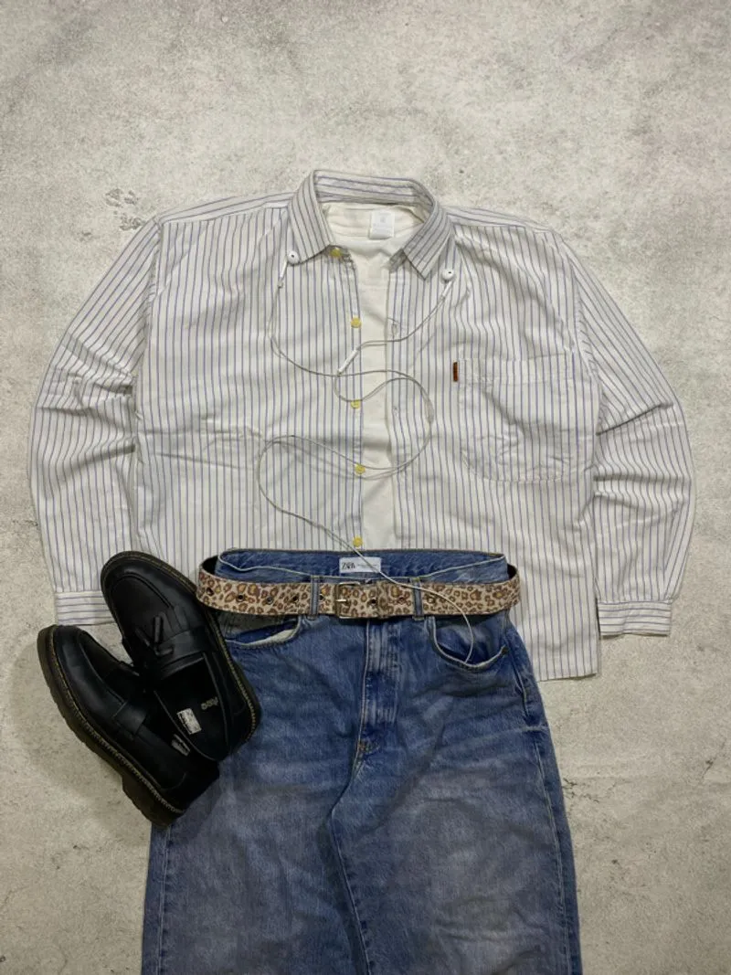BOXY SHIRT SKENA STRIPE photo 1