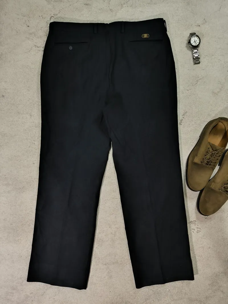 Vintage Balenciaga Trousers Black photo 1