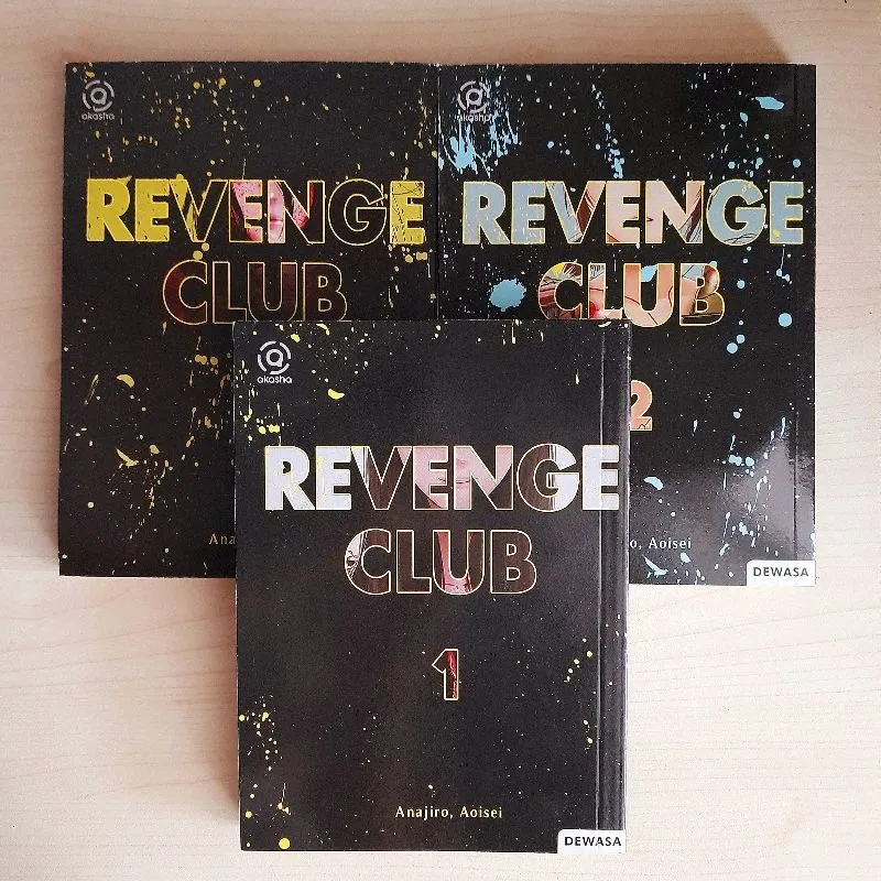 Komik Revenge Club 1-3 complete set photo 1