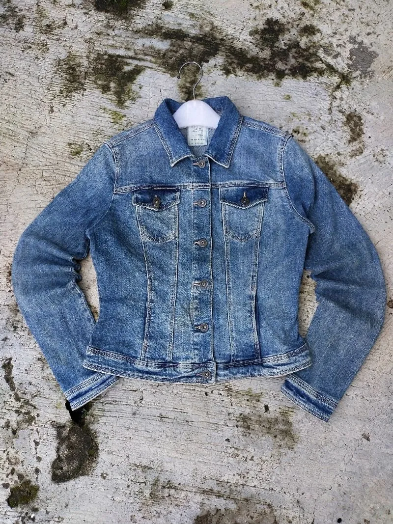 Trucker (Jaket Jeans) Denim by Bershka. photo 1