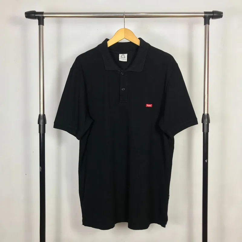 Casual Polo shirt Pria black photo 1