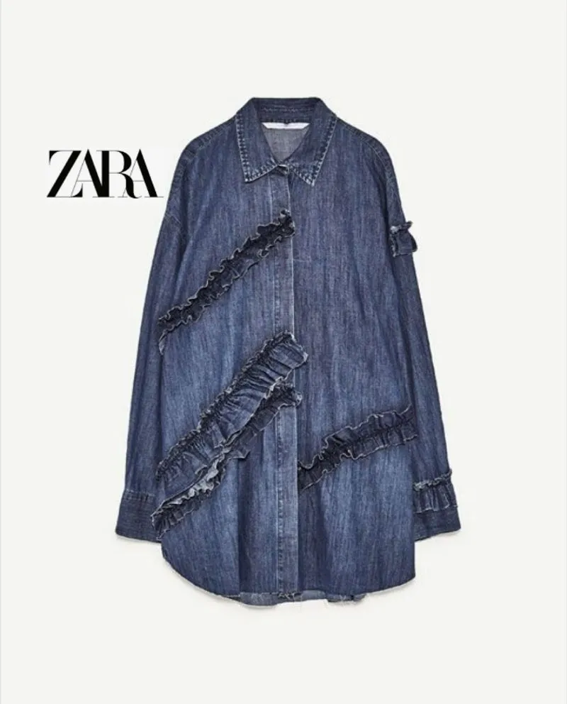 Zara ZR 58 atasan oversize rempel photo 1