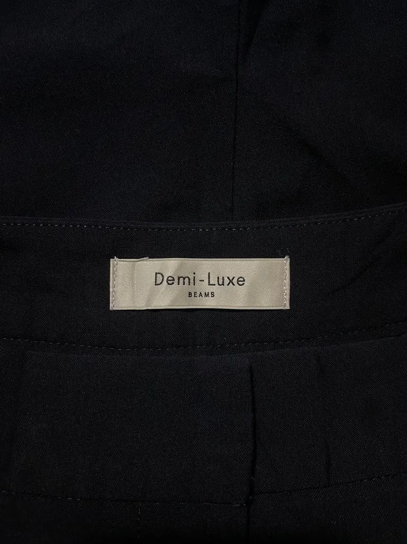 Beams Demi-Luxe High Waist Pleated Trousers photo 1