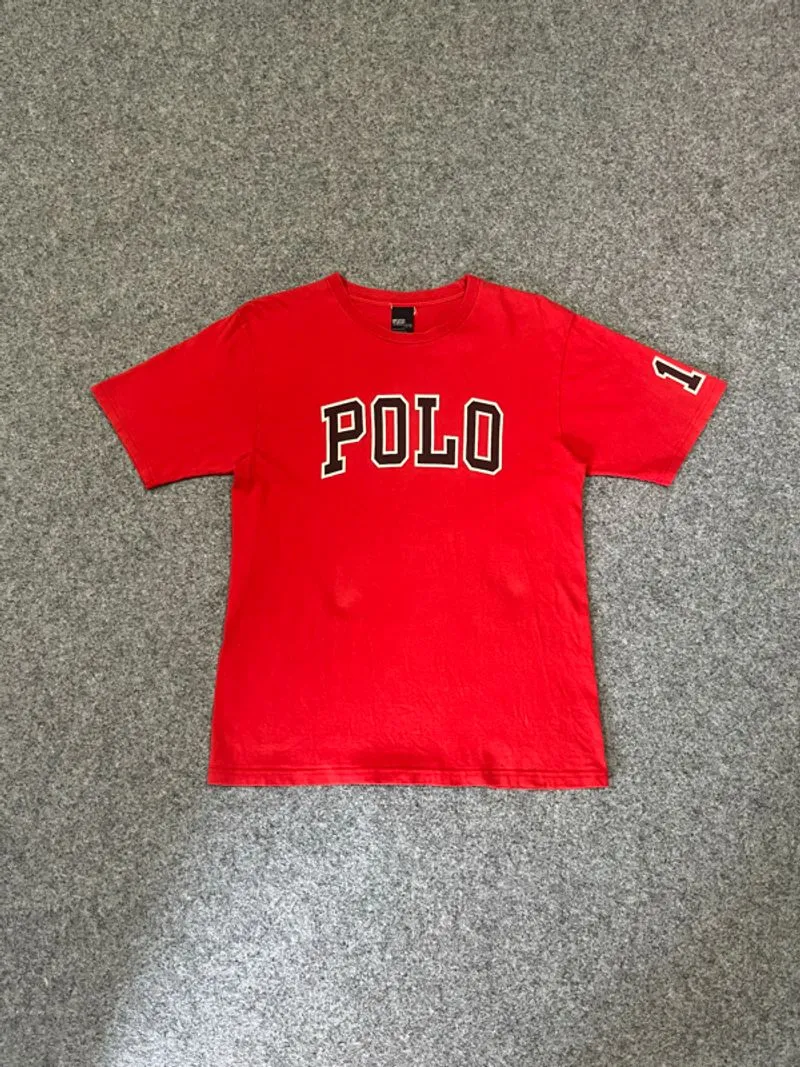 VINTAGE POLO RALPH LAUREN SPELLOUT T-SHIRT photo 1