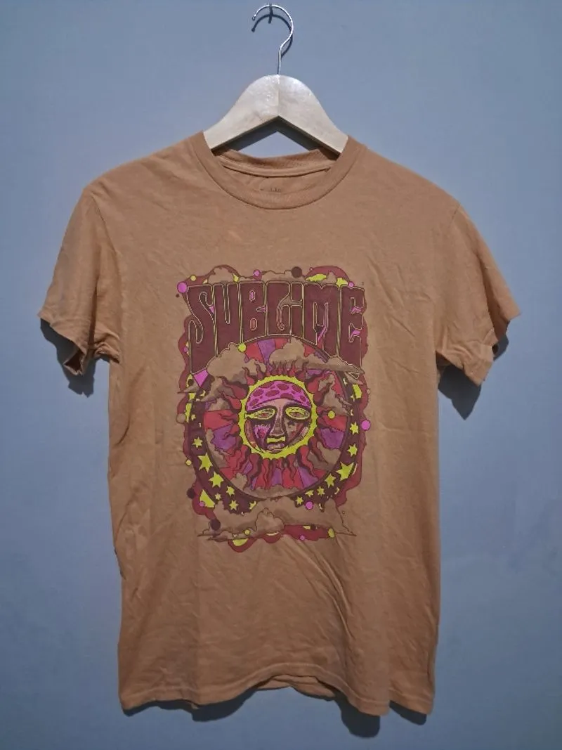 Tshirt band sublime size S fit M minus cek foto photo 1
