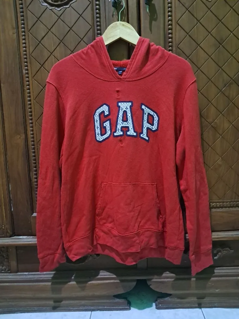 Hoodie GAP size M-L minus ada repair cek foto photo 1