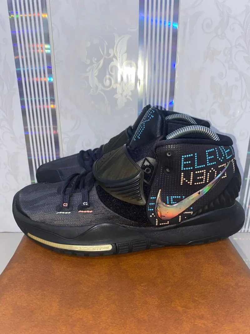 Sepatu Pria Sport Nike Kyrie 6 EP Eleven Shot Clock Black photo 1