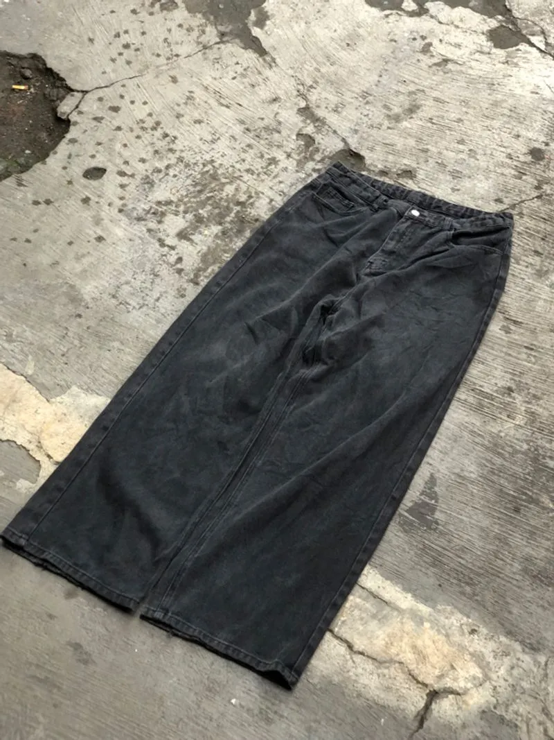 Unknown black baggy jeans photo 1