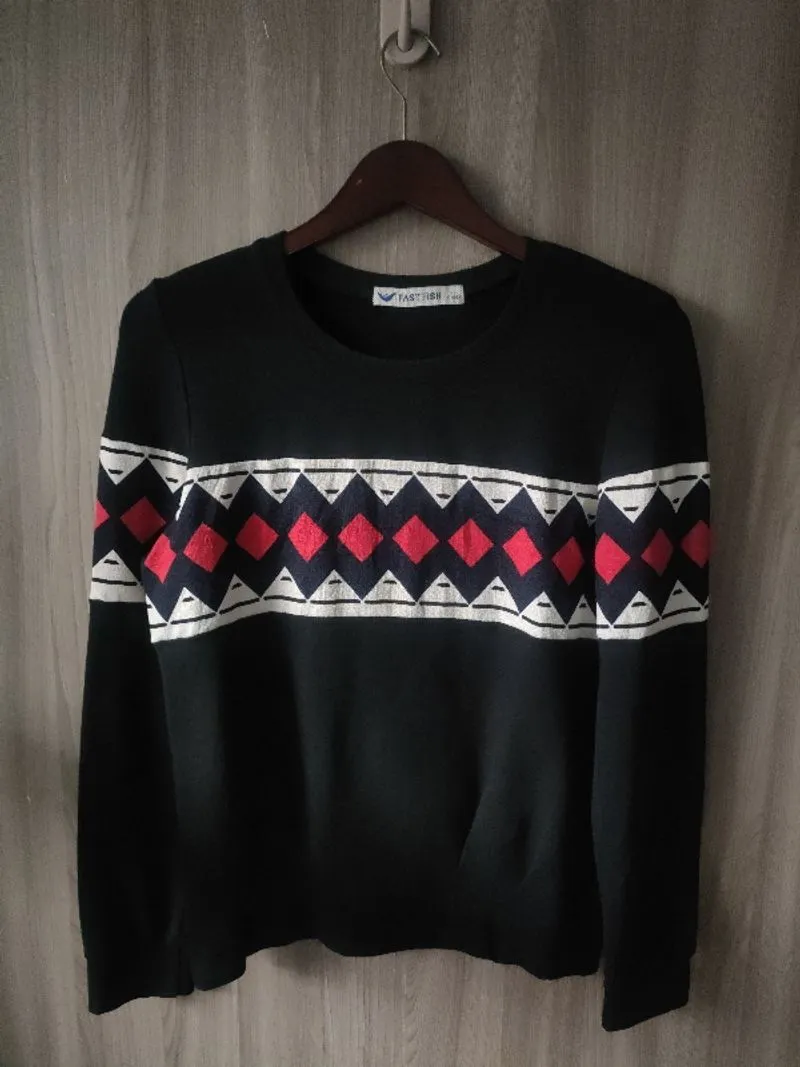 Crewneck Fast Fish Tribal photo 1