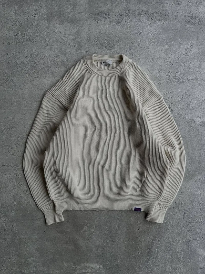 Mono-mart knitwear basic textured sweater photo 1