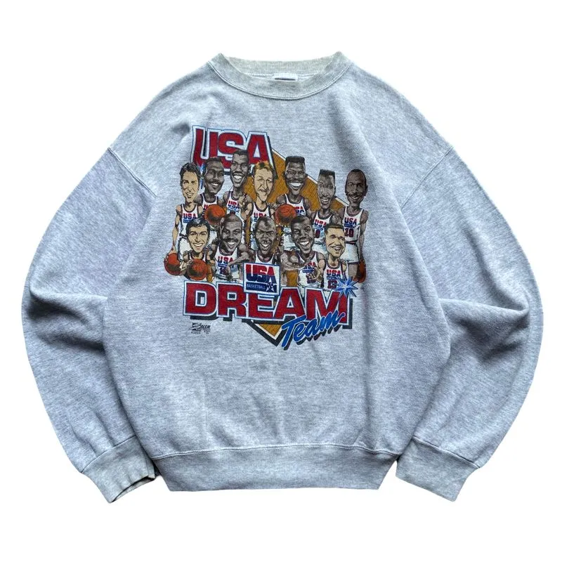 Tultex Streetwear Vintage Sweater Pria gray photo 1