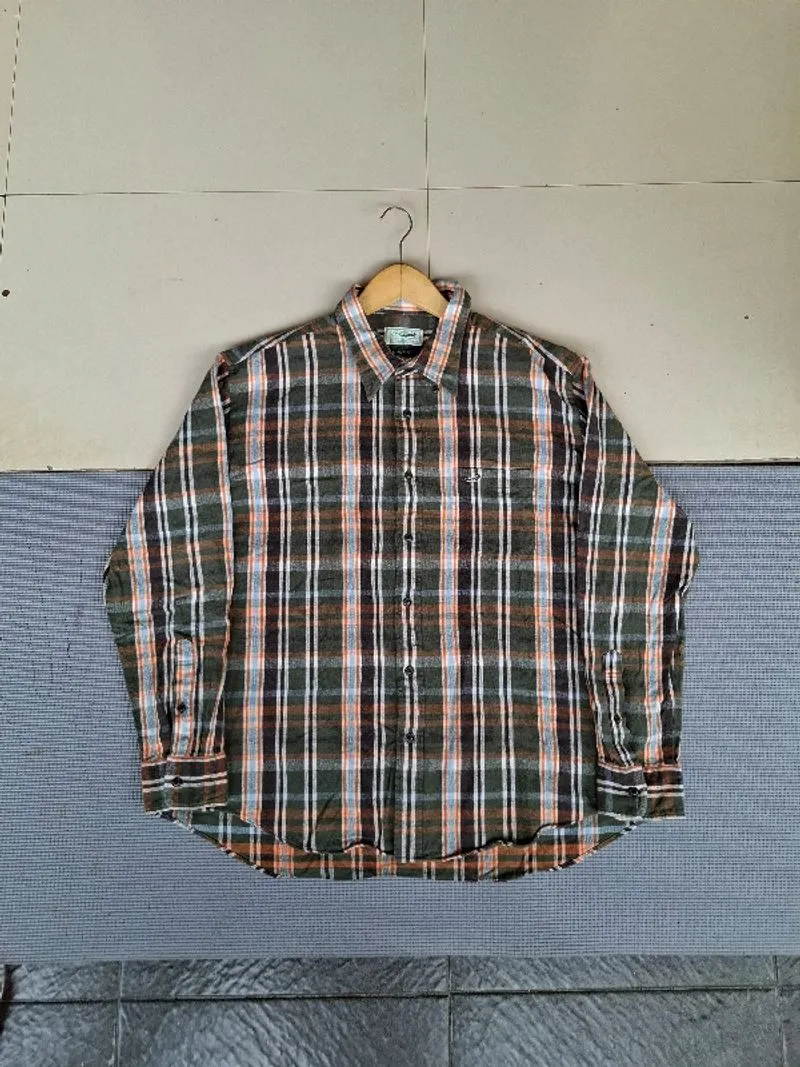 KEMEJA  KROKODILO JAPAN FABRIC SEPERTI BARU
LD:130Cm
P:72Cm photo 1