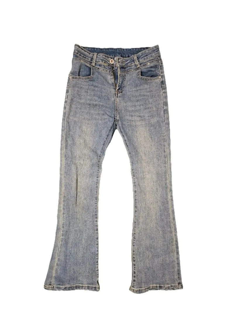 Y2k Flared Blue Jeans  photo 1