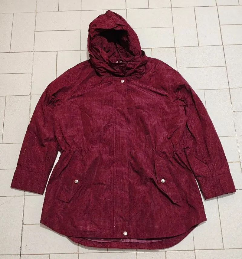 Jaket Casual Parka Arnold Palmer Maroon Like New photo 1