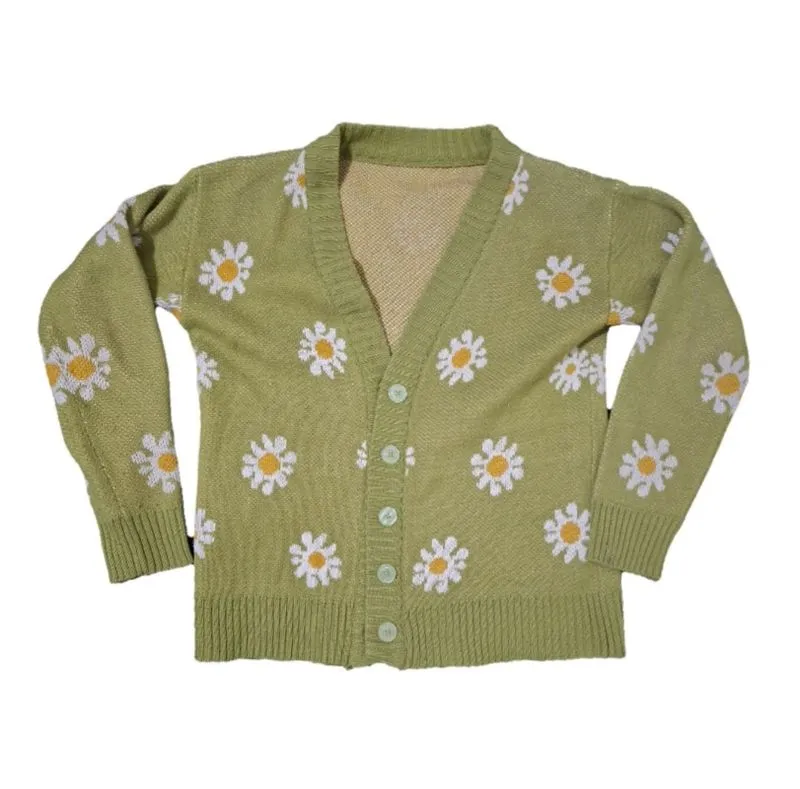 Coquette Flowery Green Cardigan photo 1