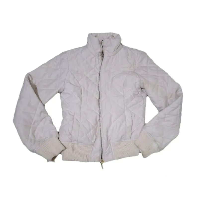 White Puffer Jacket photo 1