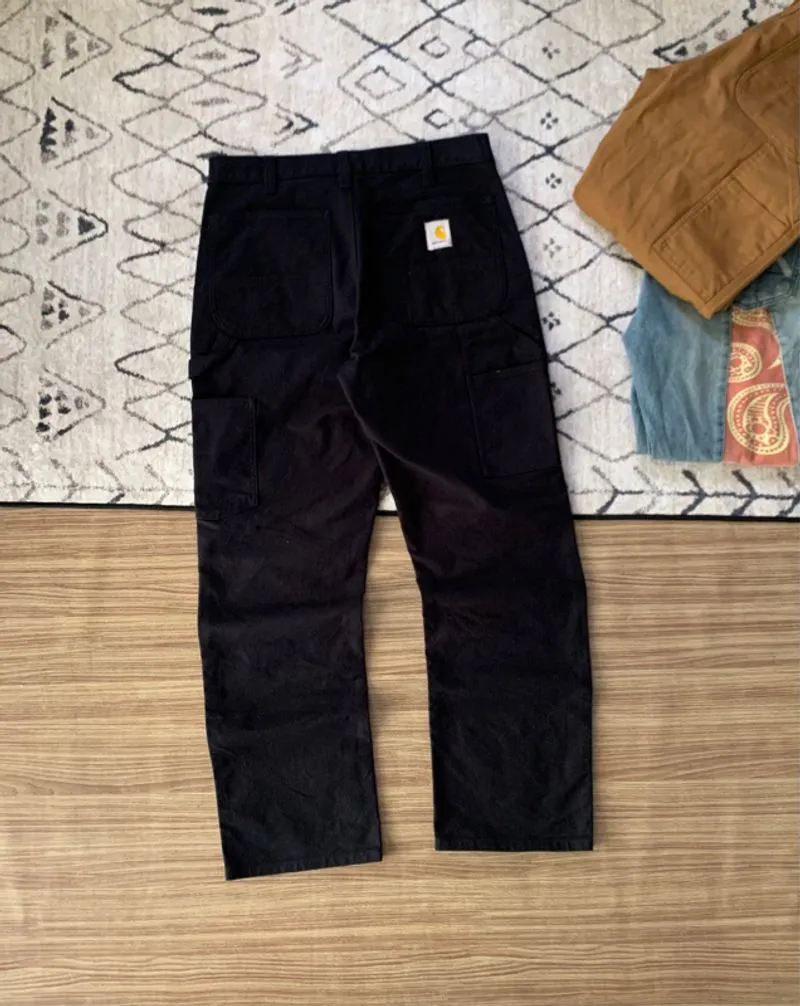 Carhartt Double Knee Black photo 1