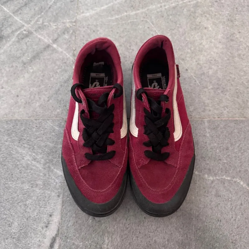 Sepatu Vans Berle Pro Rumba Red Rare original skate photo 1