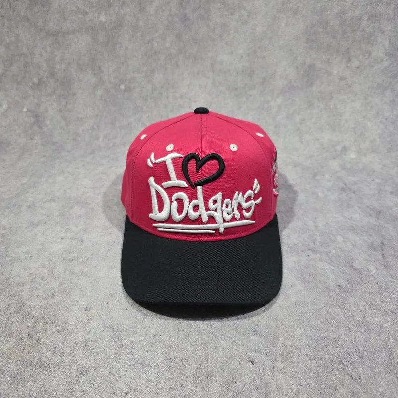 TOPI I LOVE DODGERS ADJUSTABLE CAPS OFFICIAL MLB photo 1