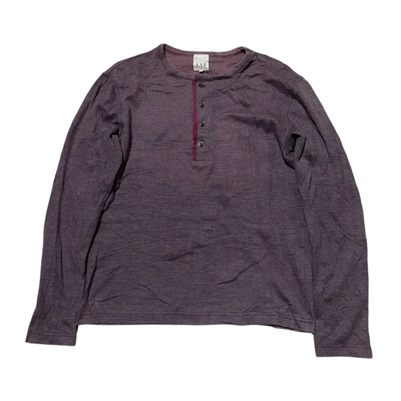 AAR by yohji yamamoto henley LS tee photo 1