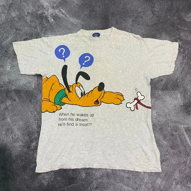 Vintage Mickey mouse pluto tee photo 1
