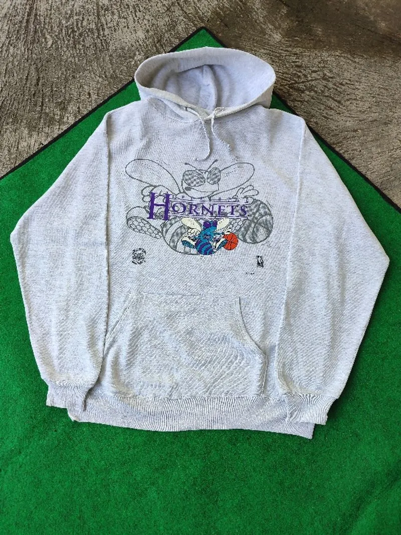 Hoodie Vtg NBA Charlotte Hornets by Artex photo 1