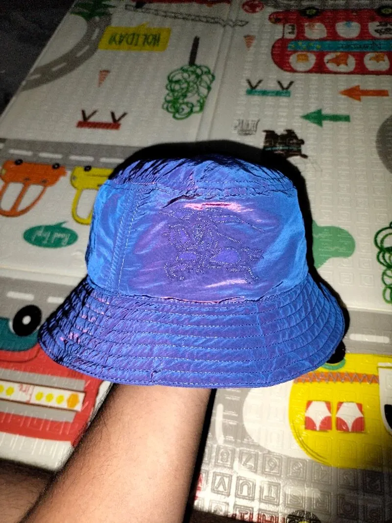 Bucket hat burberry electric purple photo 1