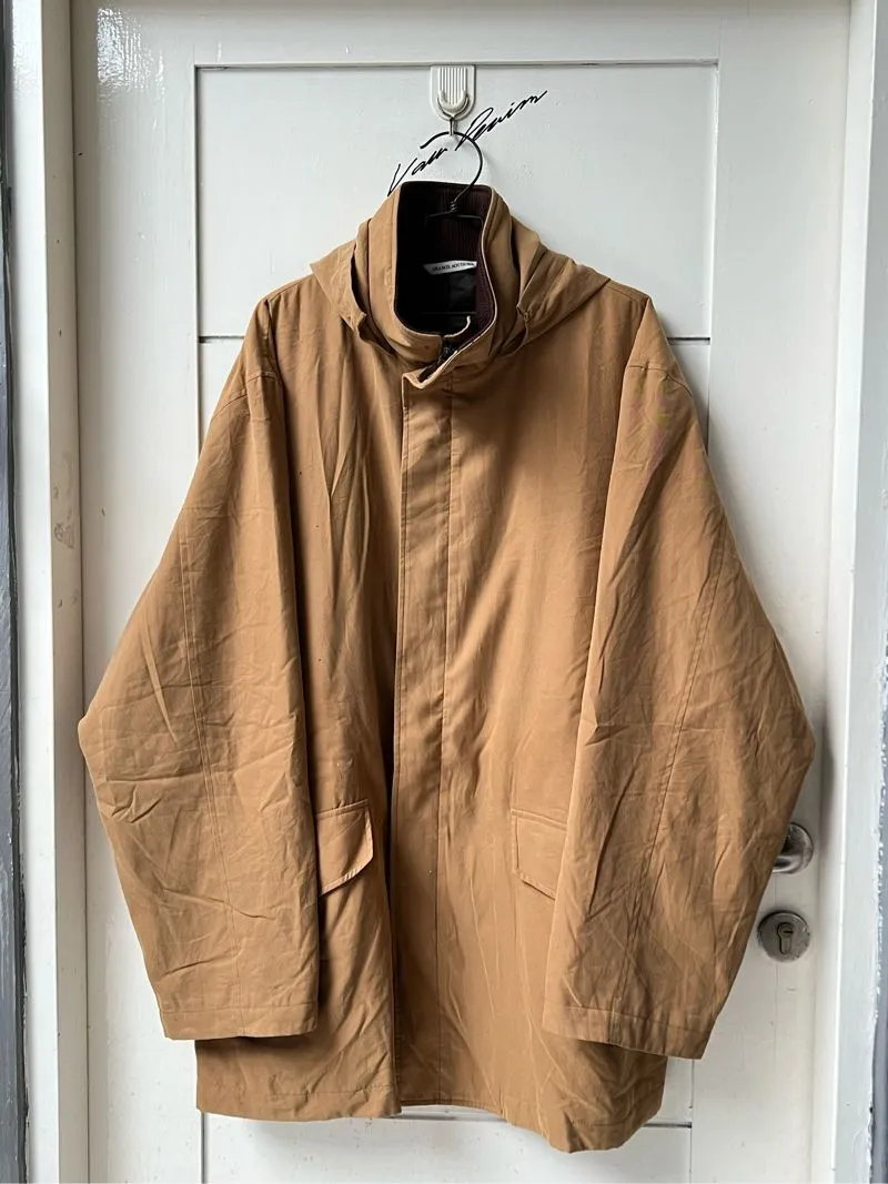 ARAMIS AOUDIMA Brown Coat Jacket photo 1