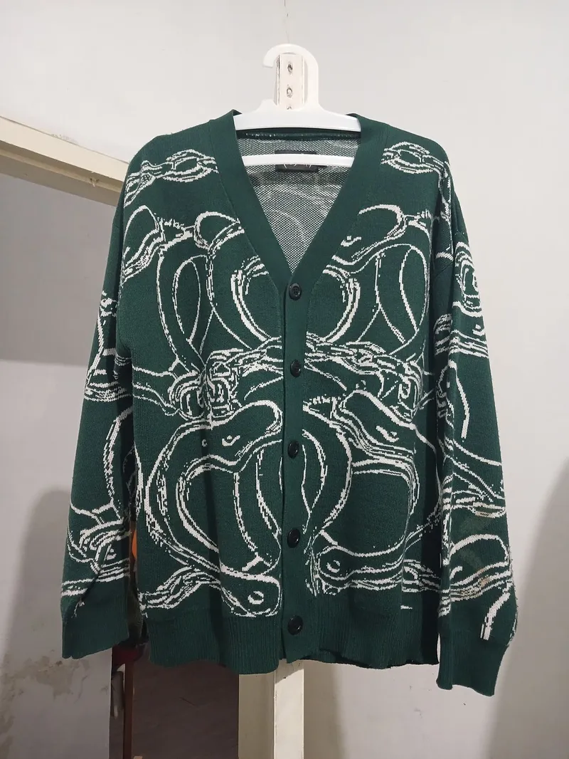 Casual Blazer Pria green photo 1