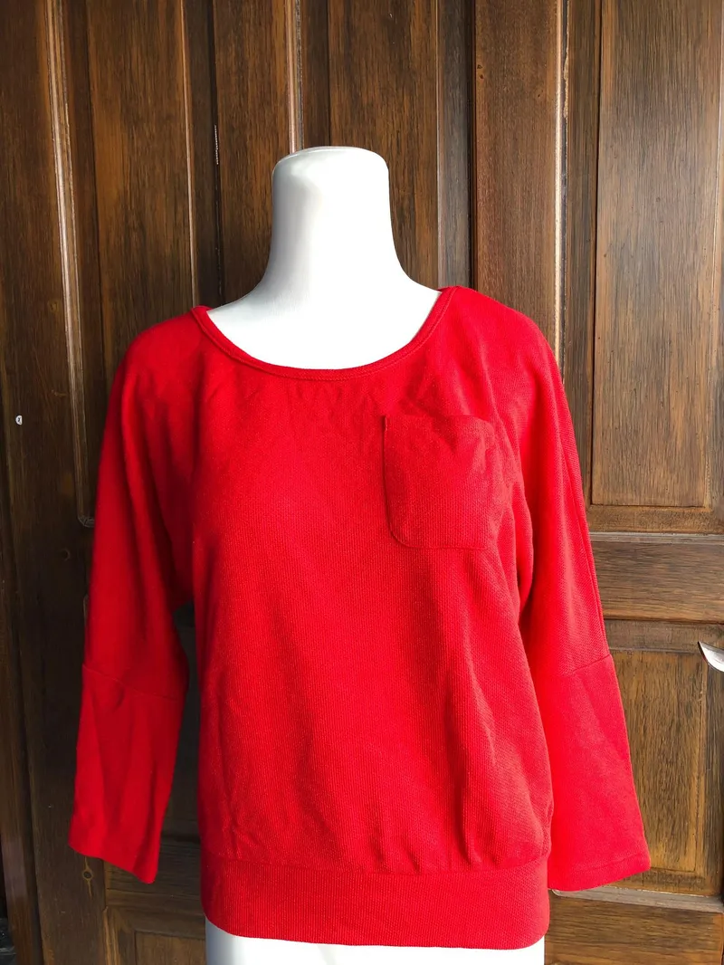 Coquette Sweatshirt Wanita red photo 1