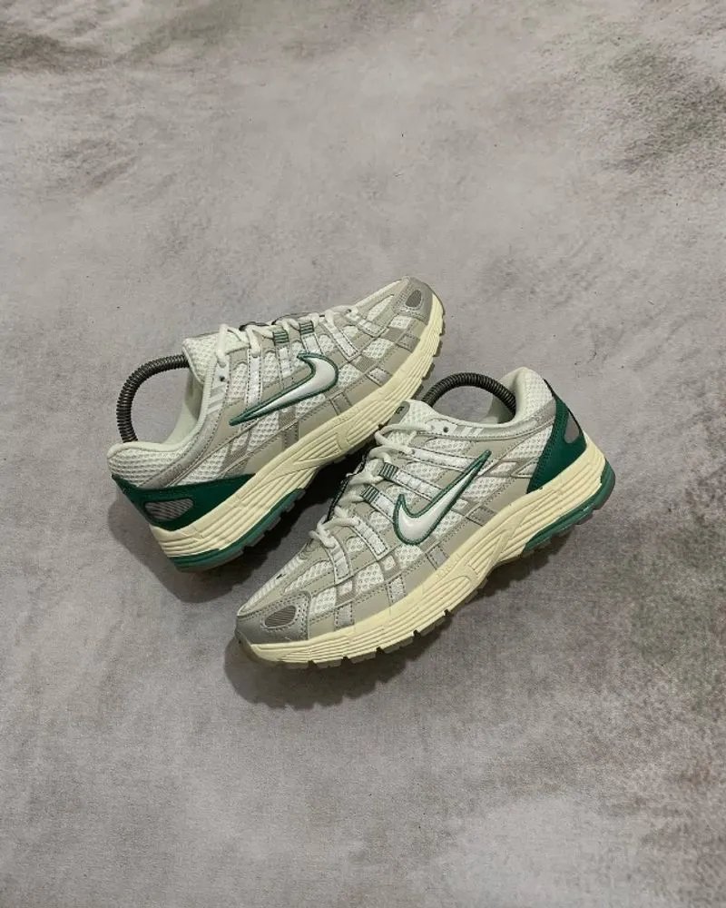NIKE P6000 LIGHT BONE BIOCOASTAL METALIC SILVER GREN photo 1