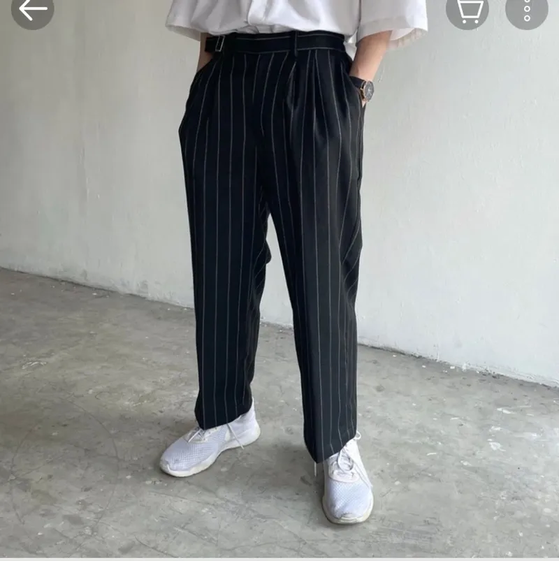 Stussy Indie Minimalist Casual pants Pria white black photo 1