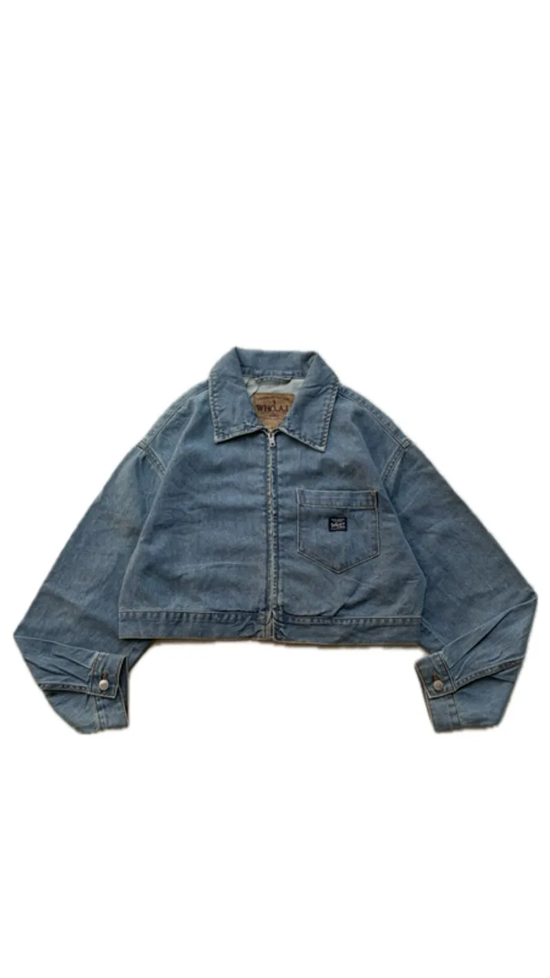 CROP DENIM WHO.A.U CALIFORNIA ORIGINAL photo 1