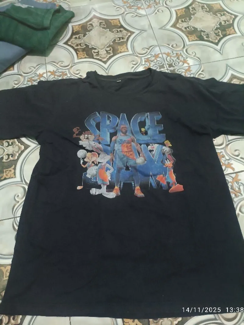 Black Space Jam T-shirt  photo 1