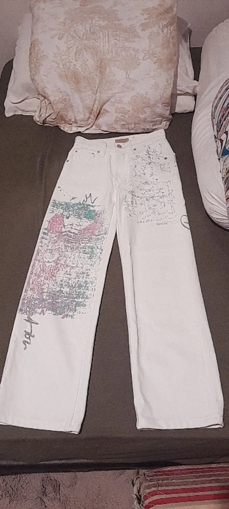 Burberry Eclyps baggy Painting Jeans Limited photo 1