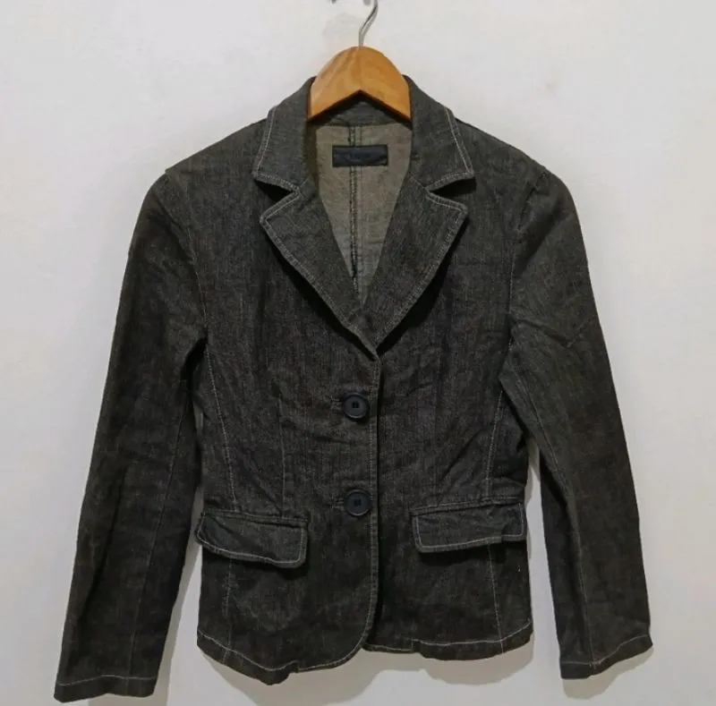 ICB Japanese Brand Denim Blazer photo 1