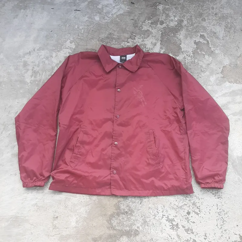 Obey Streetwear Windbreaker Pria red photo 1