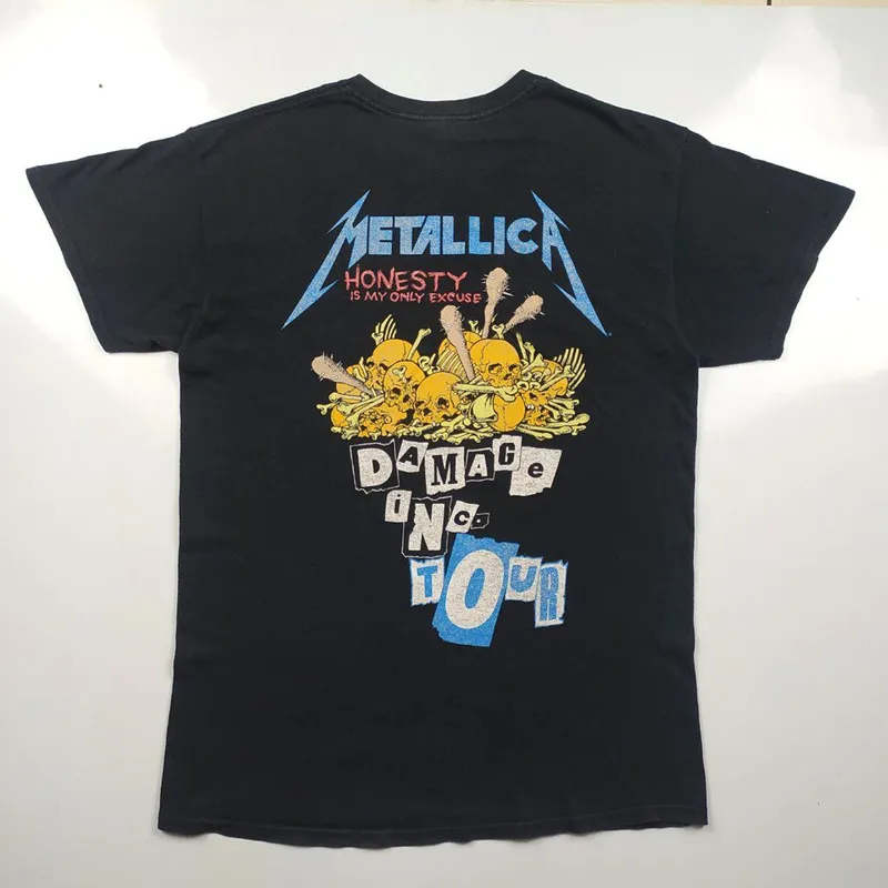 Metallica T-shirt Pria black